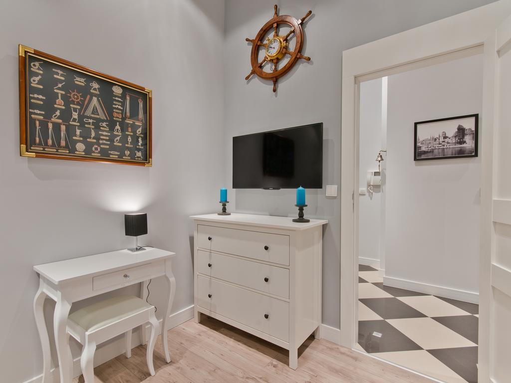 Strand Apartments Gdansk Oda fotoğraf